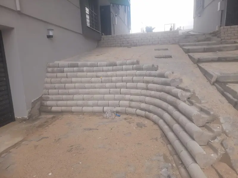 Tekirdağ Süleymanpaşa Şev Taşı yer döşeme ve peyzaj uygulaması - Varlık İnşaat